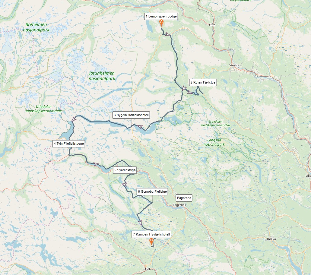 Abel Reizen - Unieke reizen naar Scandinavië. Routes voor auto- en fietsreizen naar Noorwegen en Zweden