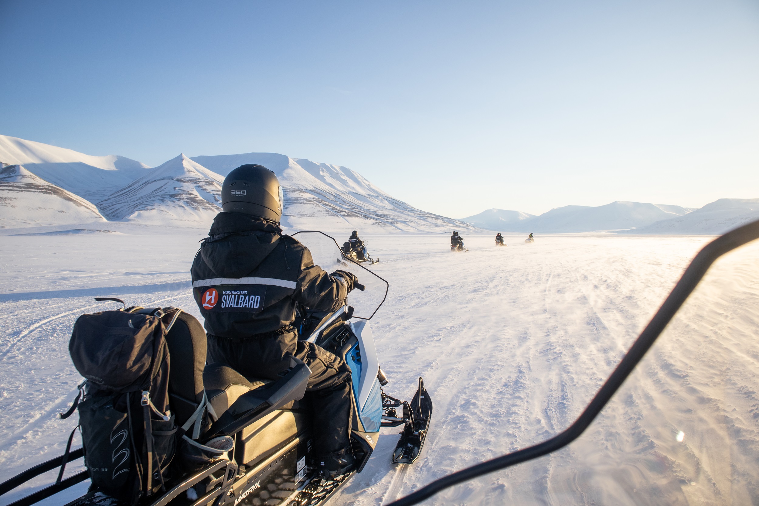 Spitsbergen sneeuwscootertocht